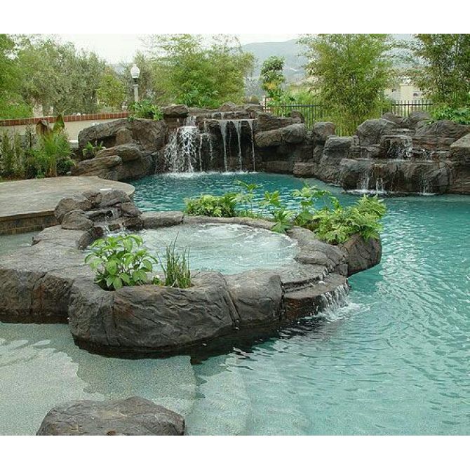 картинка  Пруд с водопадом  Doppio 23.07